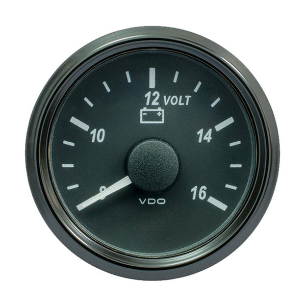 VDO SingleViu 52mm (2-1/16") Voltmeter f/12V Systems [A2C3832770030] - Essenbay Marine