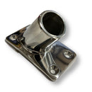 Marine Hardware 60º 7/8" Rectangle Base Fitting, 3”x1-3/4”, SSFB66042 - Essenbay Marine