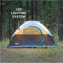 Coleman OneSource Rechargeable 4-Person Camping Dome Tent w/Airflow System  LED Lighting [2000035457] - Essenbay Marine