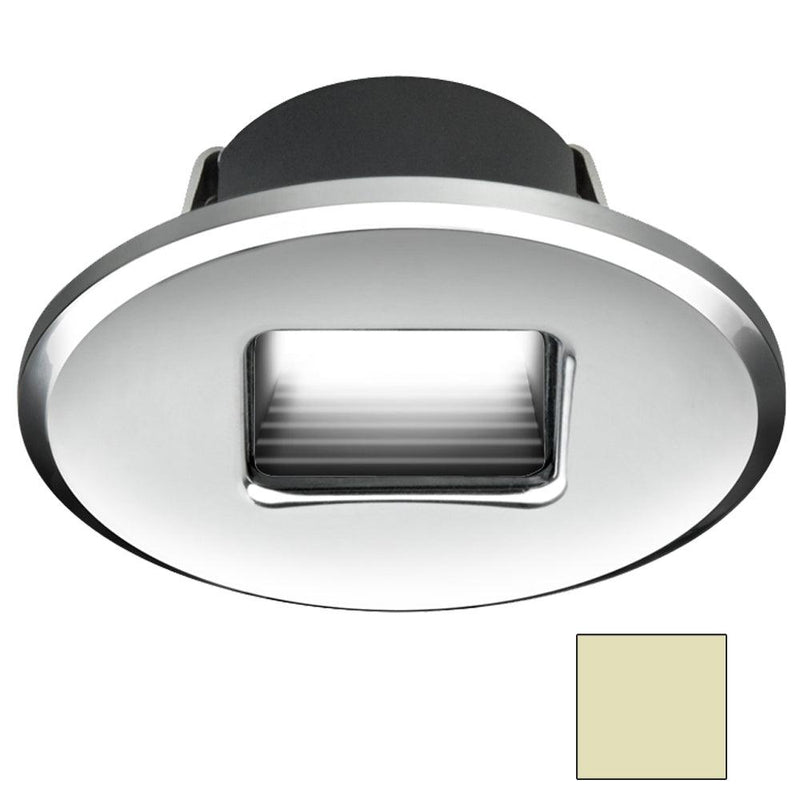 I2Systems Ember E1150Z Snap-In - Polished Chrome - Oval - Warm White Light [E1150Z-13CAB] - Essenbay Marine