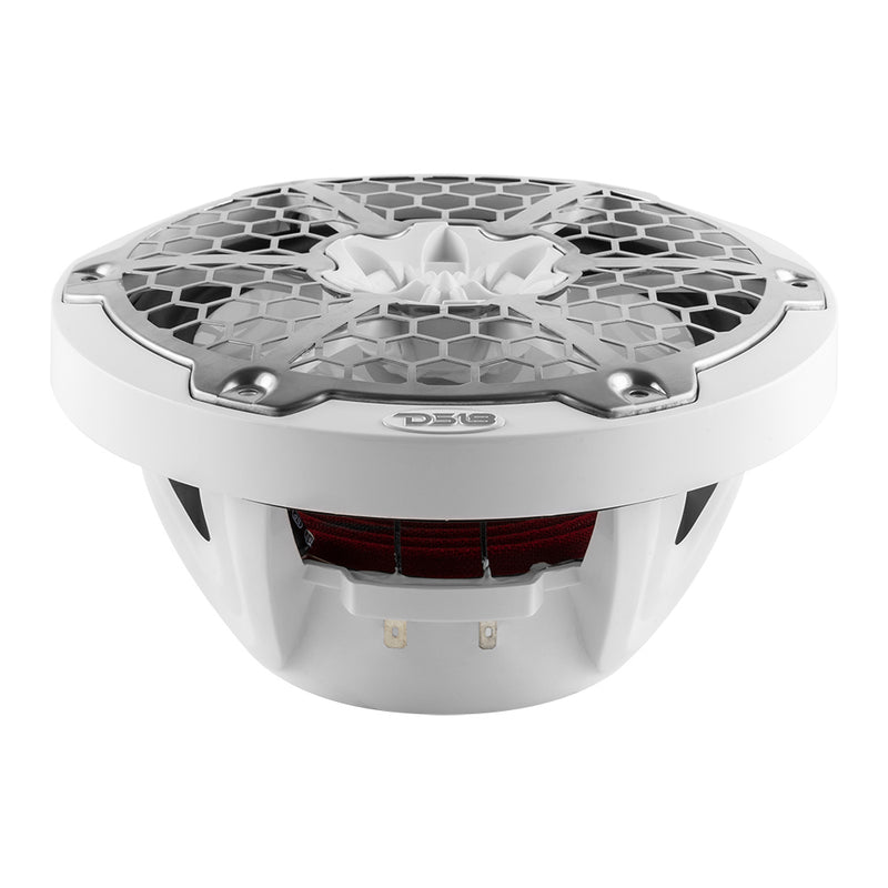 DS18 New Edition HYDRO 8" 2-Way Marine Speakers w/RGB LED Lighting 375W - White [NXL-8M/WH] - Essenbay Marine