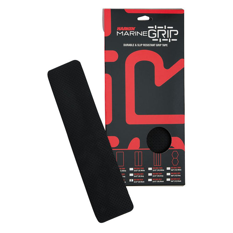 Harken Marine Grip Tape - 3 x 12" - Black - 8 Pieces [MG1003-BLK] - Essenbay Marine