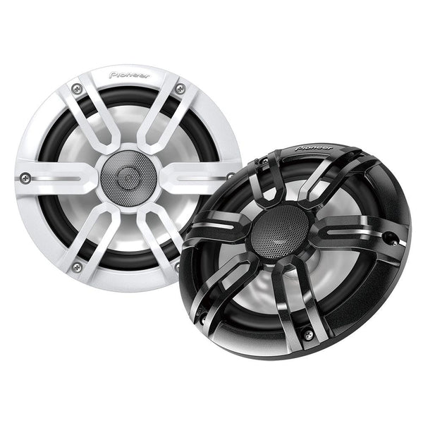 Pioneer 7.7" ME-Series Speakers - Black  White Sport Grille Covers - 250W [TS-ME770FS] - Essenbay Marine