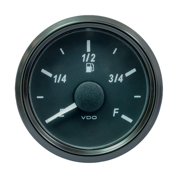 VDO SingleViu 52mm (2-1/16") Fuel Level Gauge - E/F Scale - 0-90 Ohm [A2C3833140030] - Essenbay Marine