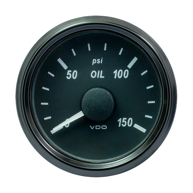 VDO SingleViu 52mm (2-1/16") Oil Pressure Gauge - 150 PSI [A2C3833240030] - Essenbay Marine