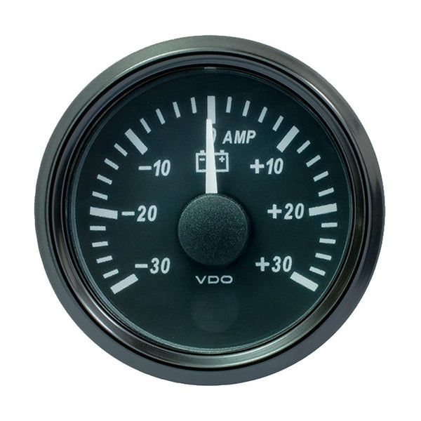 VDO SingleViu 52mm (2-1/16") Ammeter - 30 AMP [A2C3833090030] - Essenbay Marine