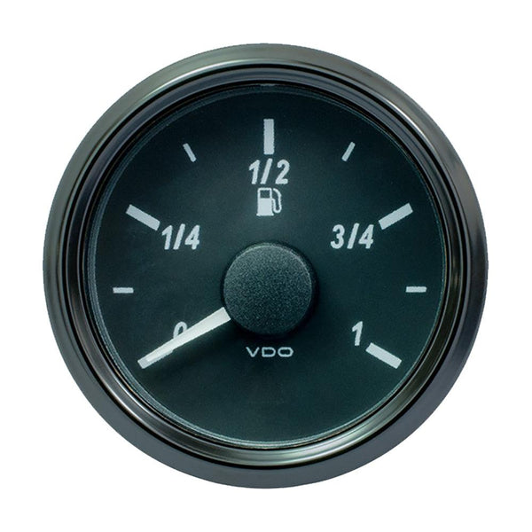 VDO SingleViu 52mm (2-1/16") Fuel Level Gauge - Euro - 3-180 Ohm [A2C3833100030] - Essenbay Marine