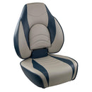 Springfield Fish Pro High Back Folding Seat - Blue/Grey [1041631-1] - Essenbay Marine