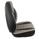 Springfield Fish Pro High Back Folding Seat - Charcoal/Grey [1041634-1] - Essenbay Marine