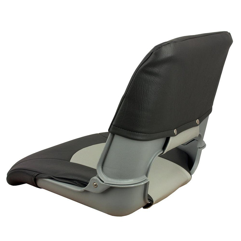 Springfield Skipper Standard Folding Seat - Grey/Charcoal [1061017] - Essenbay Marine