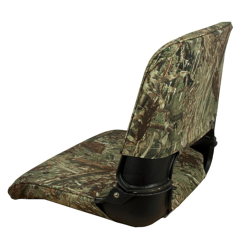 Springfield Skipper Premiun Folding Seat - Mossy Oak Duck Blind w/Black Shell [1061021] - Essenbay Marine