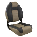 Springfield OEM Series Folding Seat - Charcoal/Tan [1062583] - Essenbay Marine