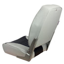 Springfield High Back Multi-Color Folding Seat - Grey/Charcoal [1040663] - Essenbay Marine