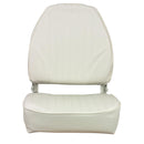 Springfield High Back Folding Seat - White [1040649] - Essenbay Marine