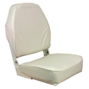 Springfield High Back Folding Seat - White [1040649] - Essenbay Marine
