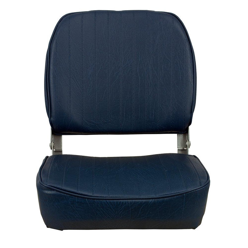 Springfield Economy Folding Seat - Blue [1040621] - Essenbay Marine
