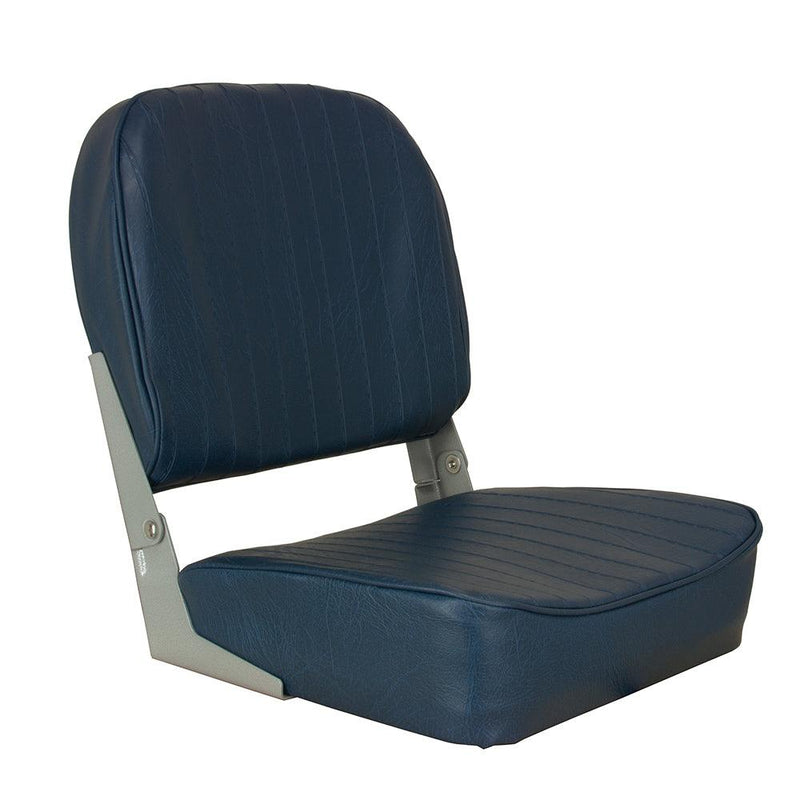 Springfield Economy Folding Seat - Blue [1040621] - Essenbay Marine