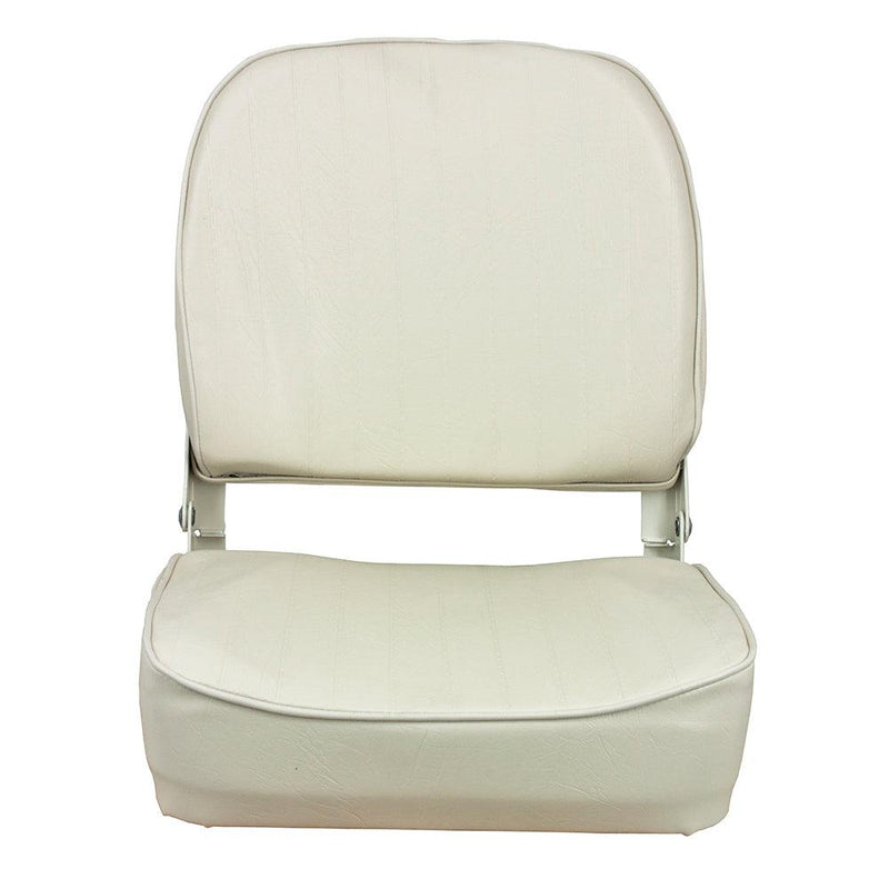 Springfield Economy Folding Seat - White [1040629] - Essenbay Marine