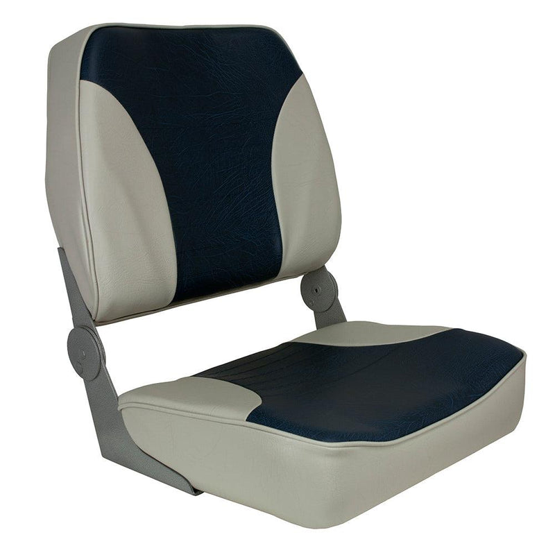 Springfield XXL Folding Seat - Grey/Blue [1040691] - Essenbay Marine
