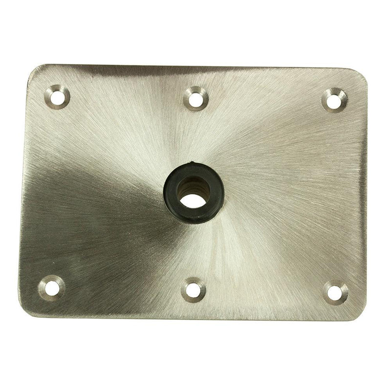 Springfield KingPin 6" x 8" - Stainless Steel - Rectangular Base (Standard) [1620004] - Essenbay Marine