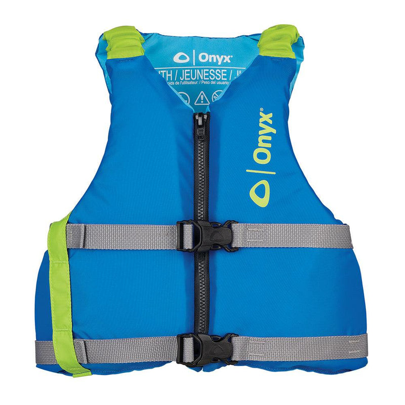 Onyx Youth Universal Paddle Vest - Blue [121900-500-002-21] - Essenbay Marine