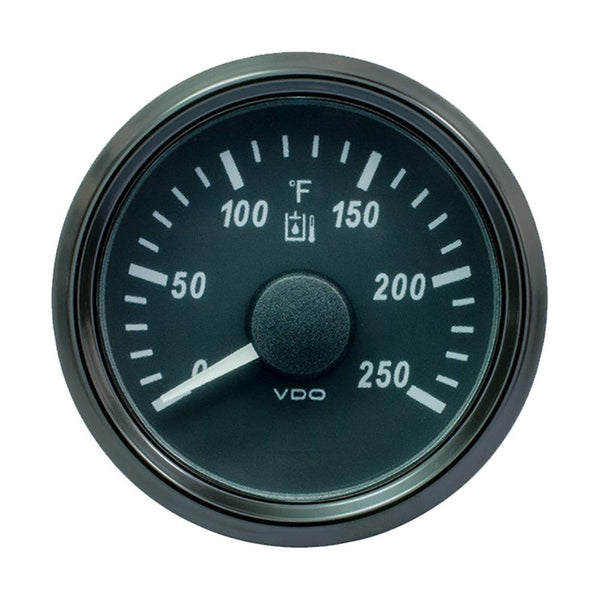 VDO SingleViu 52mm (2-1/16") Hydraulic Oil Temp. Gauge - 250F - 291-22 Ohm [A2C3916310030] - Essenbay Marine