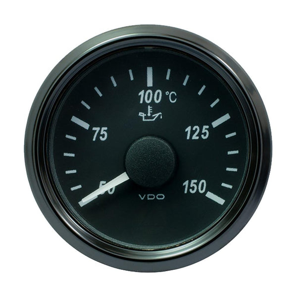 VDO SingleViu 52mm (2-1/16") Oil Temp. Gauge - 150 C - 322-18 Ohm [A2C3833380030] - Essenbay Marine