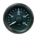 VDO SingleViu 52mm (2-1/16") Water Temp. Gauge - Euro - 120 C - 291-22 ohm [A2C3833330030] - Essenbay Marine