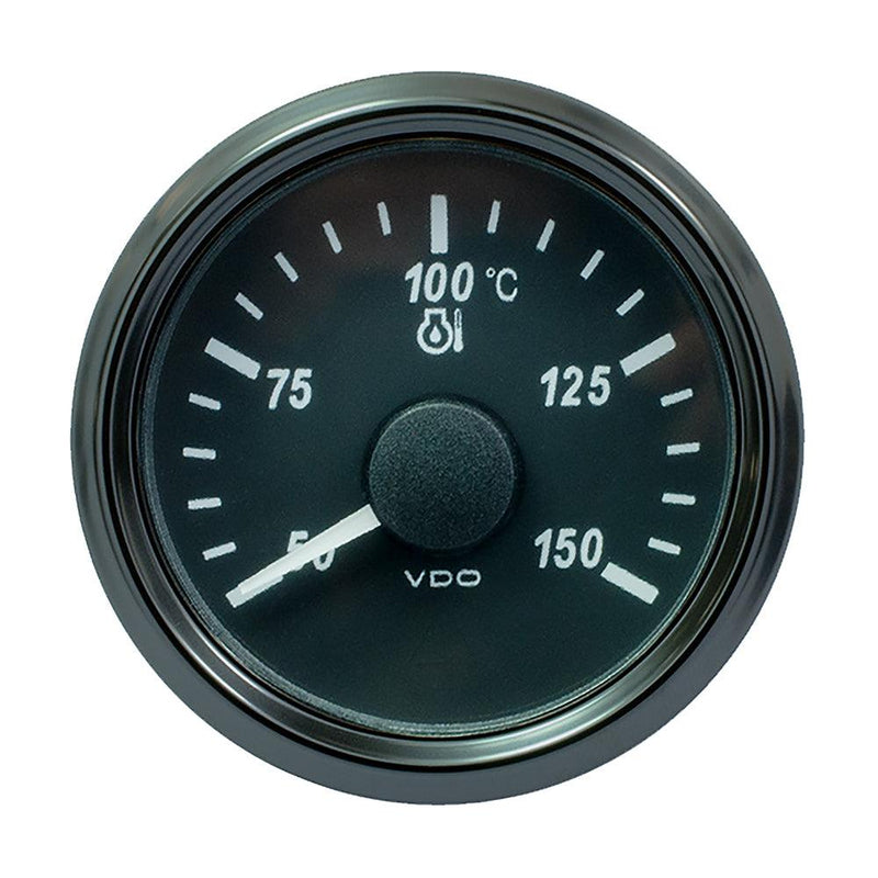 VDO SingleViu 52mm (2-1/16") Oil Temp. Gauge - Euro - 150 C - 322-18 Ohm [A2C3833390030] - Essenbay Marine