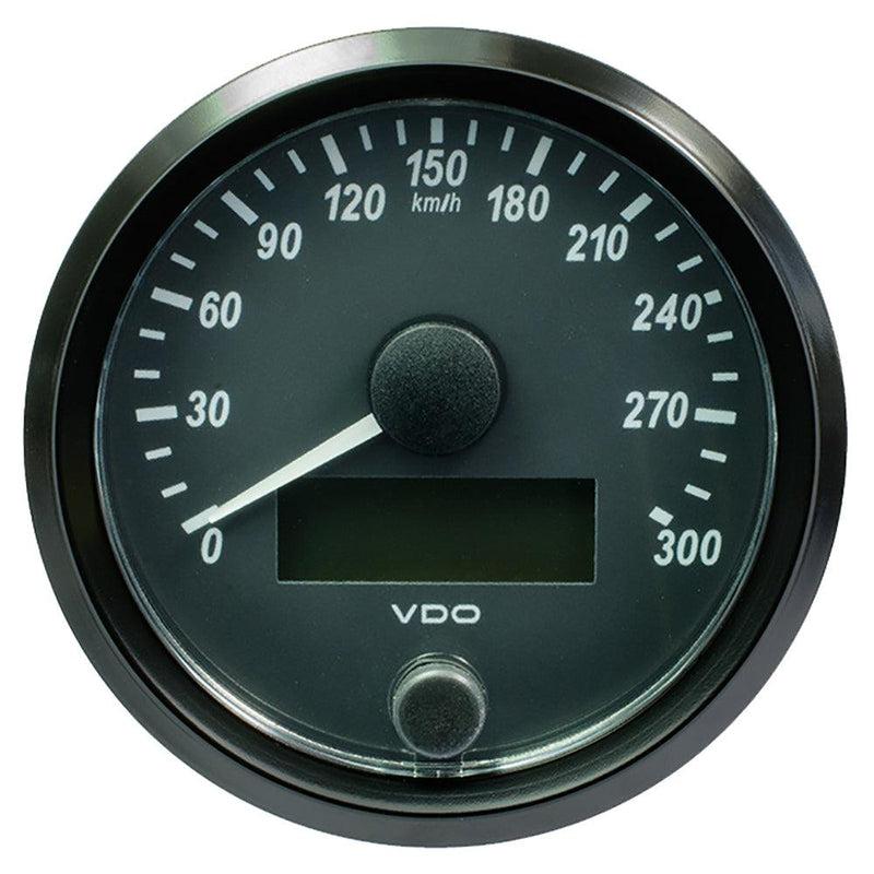 VDO SingleViu 80mm (3-1/8") Speedometer - 300 KM/H [A2C3832950030] - Essenbay Marine