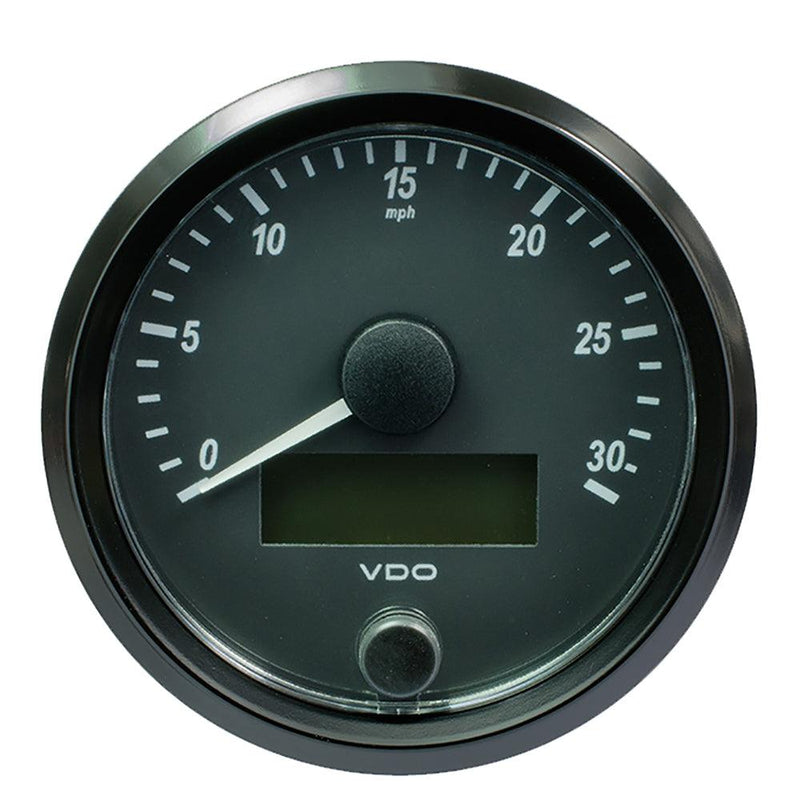 VDO SingleViu 80mm (3-1/8") Speedometer - 30 MPH [A2C3832880030] - Essenbay Marine