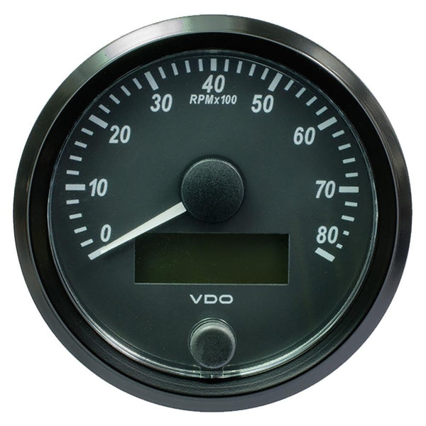 VDO SingleViu 80mm (3-1/8") Tachometer - 8000 RPM [A2C3833020030] - Essenbay Marine
