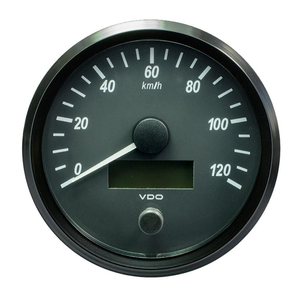 VDO SingleViu 100mm (4") Speedometer - 120 KM/H [A2C3832860030] - Essenbay Marine