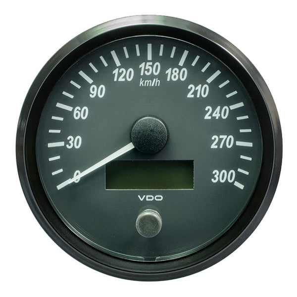 VDO SingleViu 100mm (4") Speedometer - 300 KM/H [A2C3832830030] - Essenbay Marine