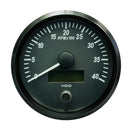 VDO SingleViu 100mm (4") Tachometer - 4000 RPM [A2C3832800030] - Essenbay Marine