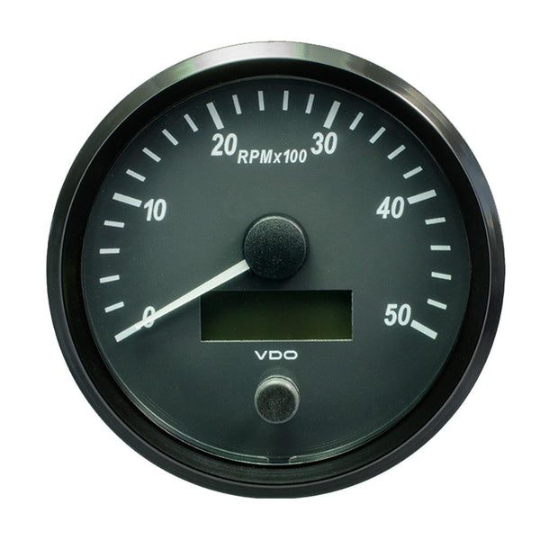 VDO SingleViu 100mm (4") Tachometer - 5000 RPM [A2C3832790030] - Essenbay Marine