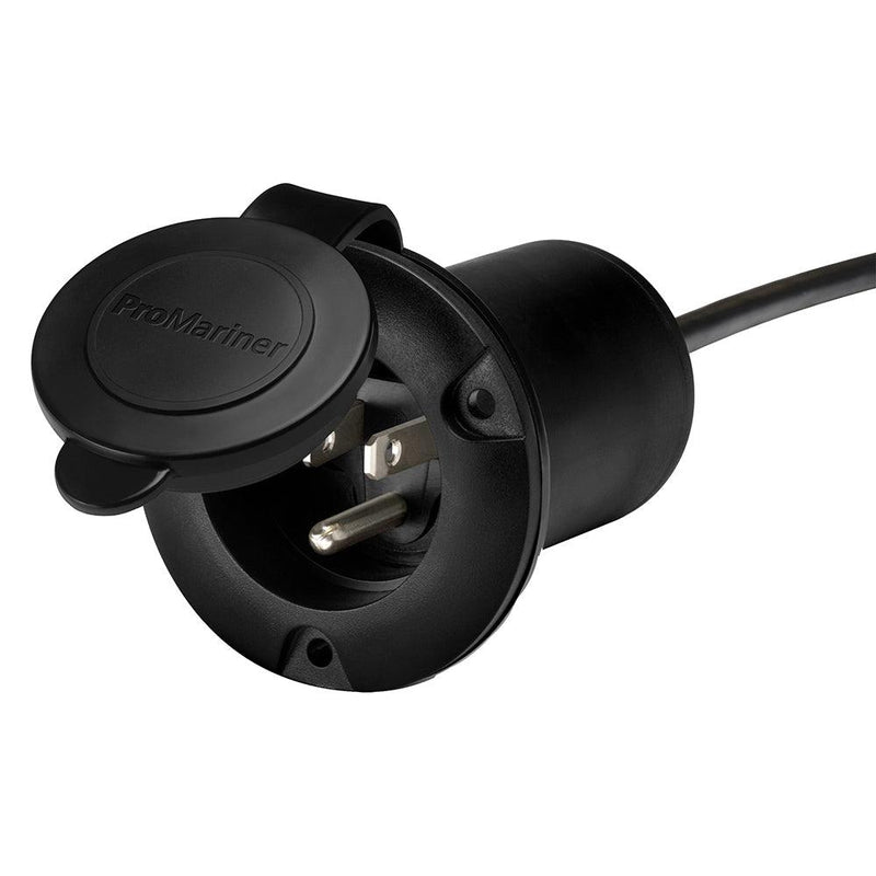 ProMariner Universal AC Plug - Black [51300] - Essenbay Marine