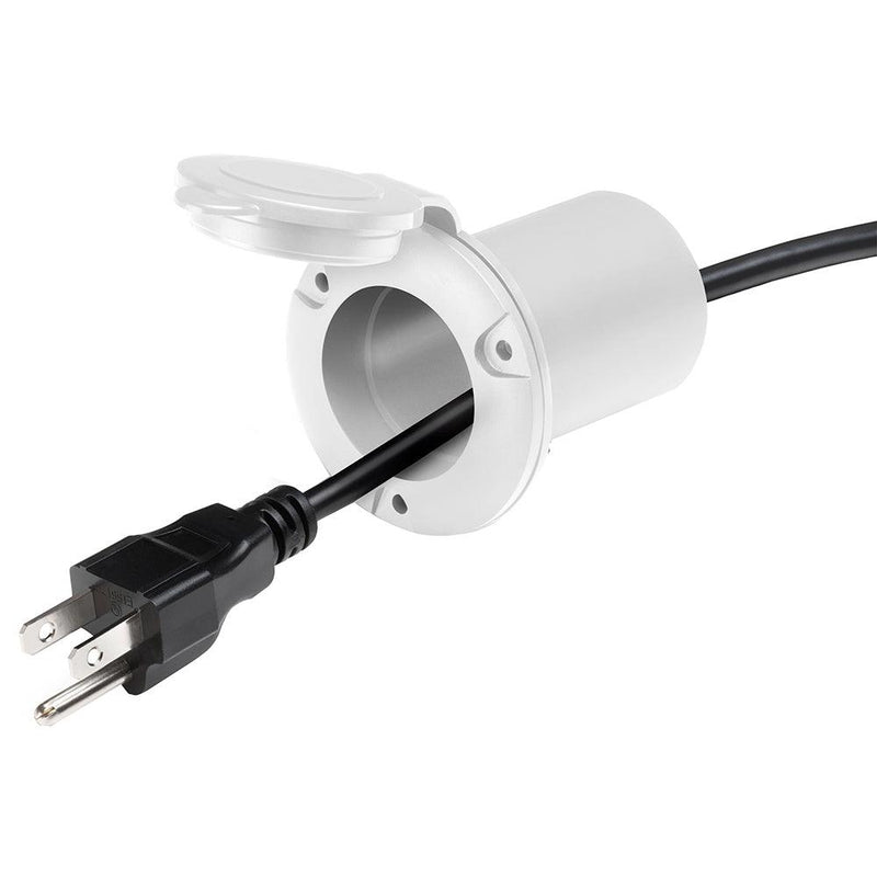 ProMariner Universal AC Plug - White [51310] - Essenbay Marine