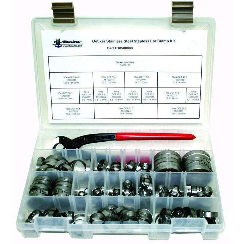 T-H Marine Oetiker Stepless Clamp Kit w/Pliers [18500000] - Essenbay Marine