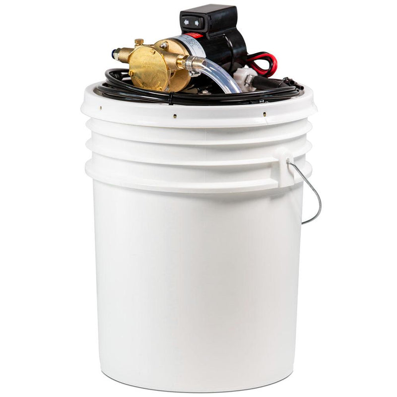 Johnson Pump Oil Change Kit Includes Bucket w/F3B-19 Pump 3/8" NPT - 12V [65F3B] - Essenbay Marine