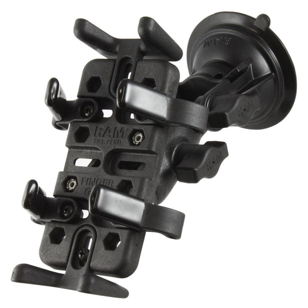 RAM Mount RAM Finger-Grip Universal Mount w/RAM Twist-Lock Suction Cup [RAP-B-104-224-UN4U] - Essenbay Marine