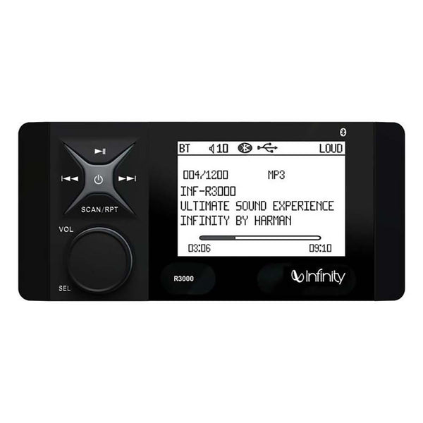 Infinity R3000 Stereo Receiver AM/FM/BT [INFR3000] - Essenbay Marine