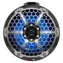 DS18 HYDRO 8" Compact Wakeboard Pod Tower w/RGB Light - 375W - Black Carbon Fiber [CF-PS8] - Essenbay Marine