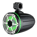 DS18 8" Neodymium Marine Towers w/Built-in Passive Radiator, 1" Driver  RGB LED Light - Black [NXL-X8TPNEO/BK] - Essenbay Marine