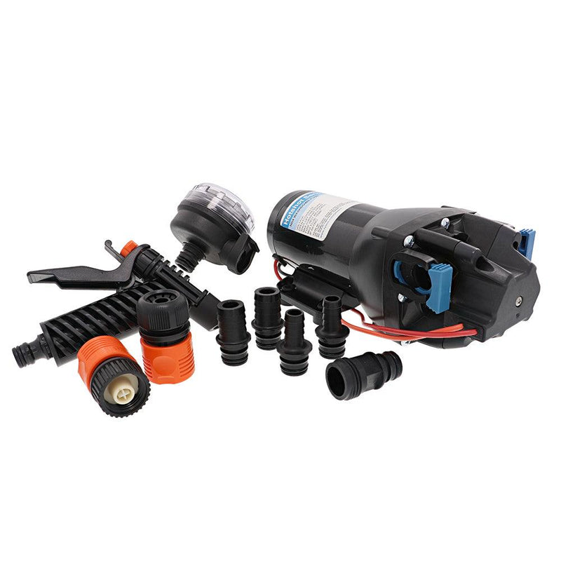 Jabsco HotShot HD4 Heavy Duty Washdown Pump - 12V - 4 GPM - 60 PSI [Q401J-118N-3A] - Essenbay Marine