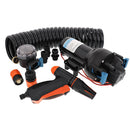 Jabsco HotShot HD6 Heavy Duty Washdown Pump w/25 HoseCoil - 12V - 6 GPM - 70 PSI [P601J-219N-4A] - Essenbay Marine