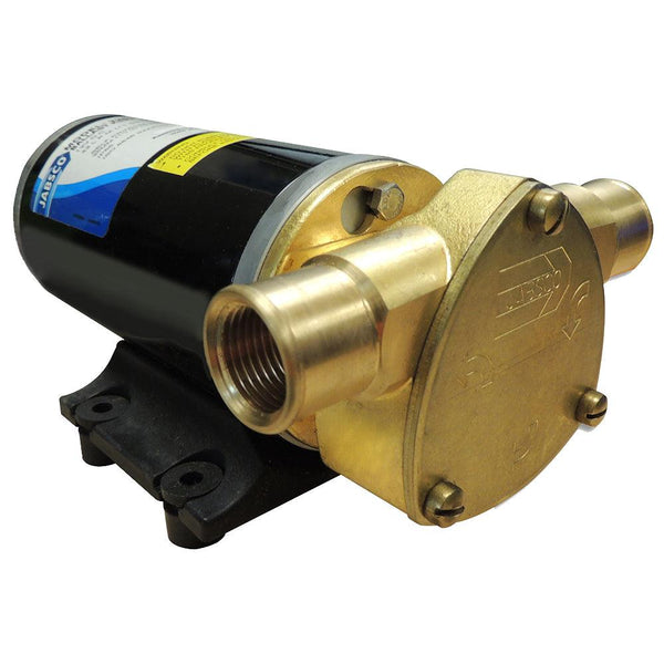 Jabsco Ballast King Bronze DC Pump with Deutsch Connector - No Reversing Switch - 15 GPM [22610-9427] - Essenbay Marine