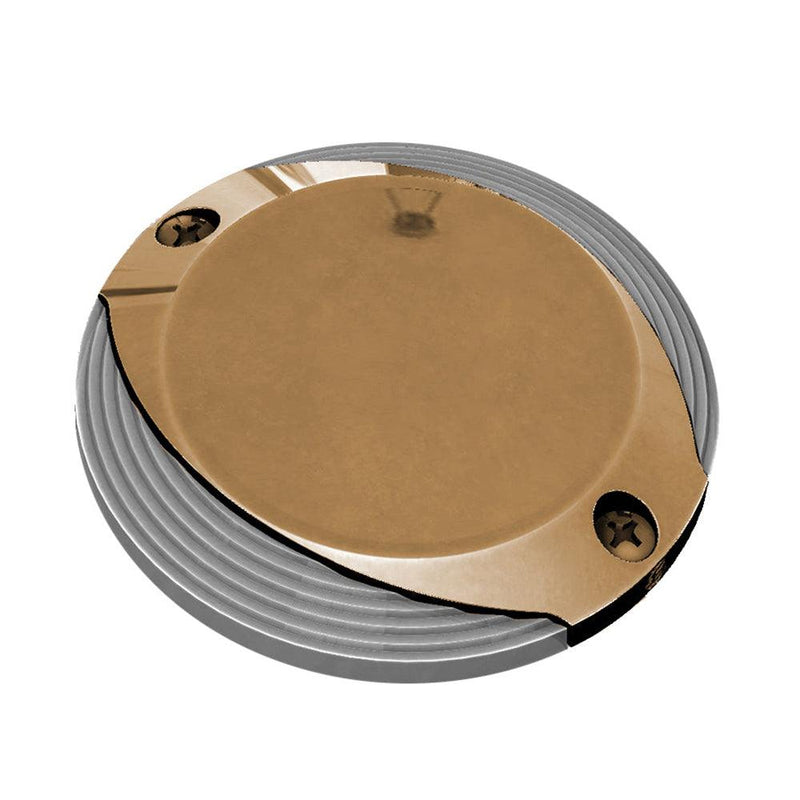 Lumitec Scallop Surface Mount Pathway Light - Spectrum RGBW/Warm White - Bronze Finish [101673] - Essenbay Marine