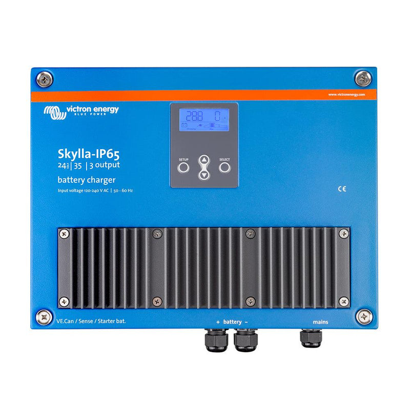 Victron Skylla-IP65 24/35 3-Bank 120-240VAC Battery Charger [SKY024035100] - Essenbay Marine