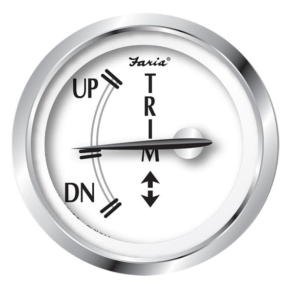 Faria Newport SS 2" Trim Gauge f/J/E/Suzuki Outboards [25007] - Essenbay Marine